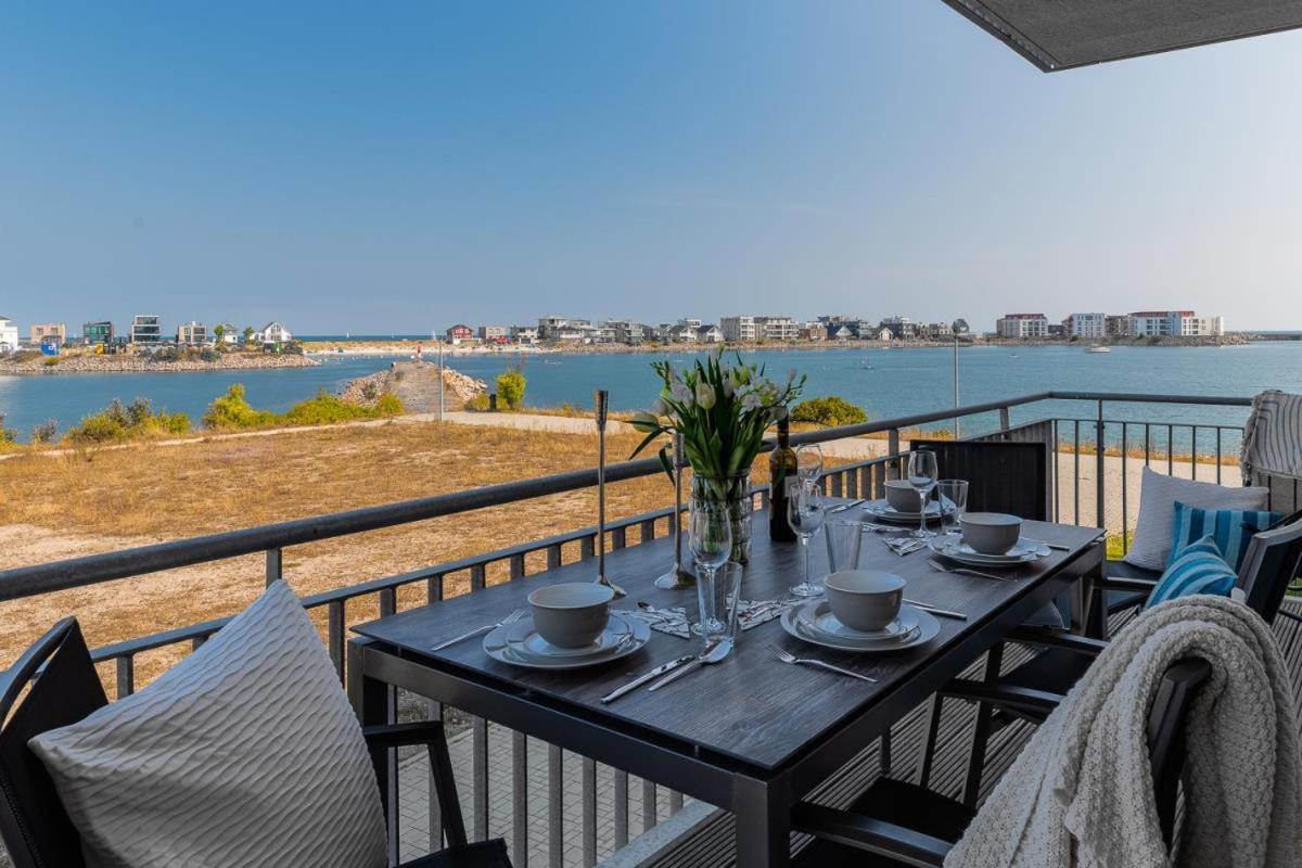 Ocean Star- 1 Og, Balkon, Hafenblick, Kamin Apartment Olpenitz Exterior photo