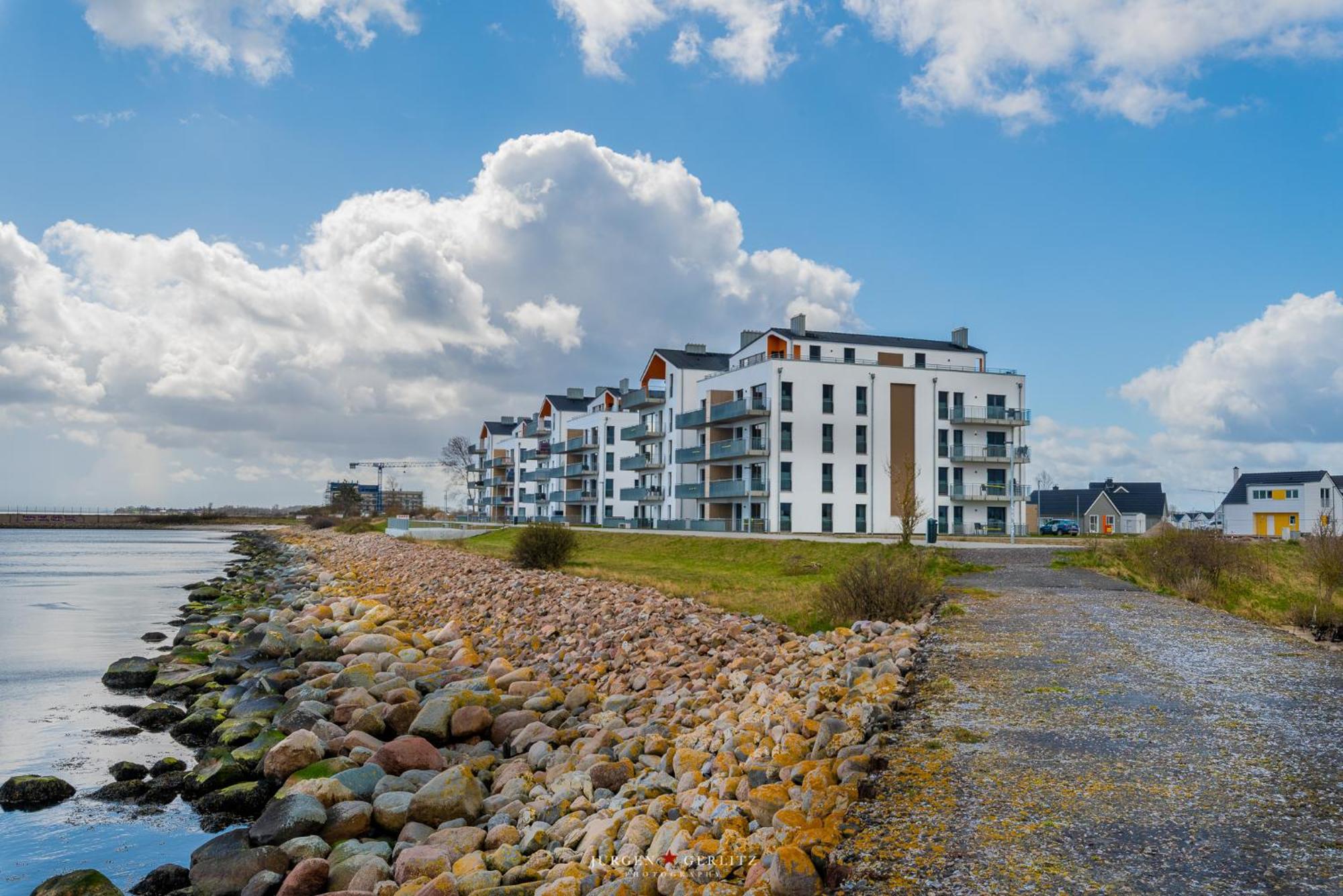 Ocean Star- 1 Og, Balkon, Hafenblick, Kamin Apartment Olpenitz Exterior photo